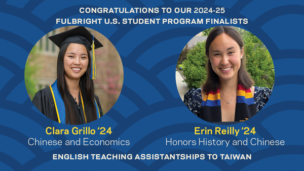 Congratulations to our 2024-25 Fulbright Finalists